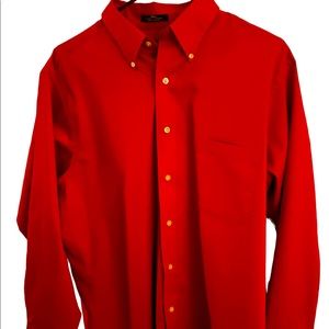 Intense red shirt long sleeve